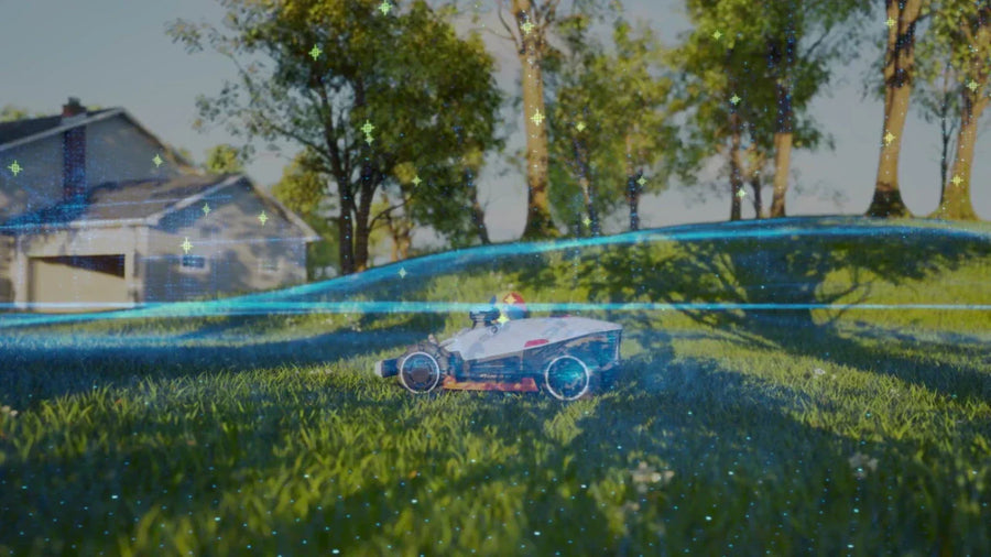 gps styrd robotgräsklippare