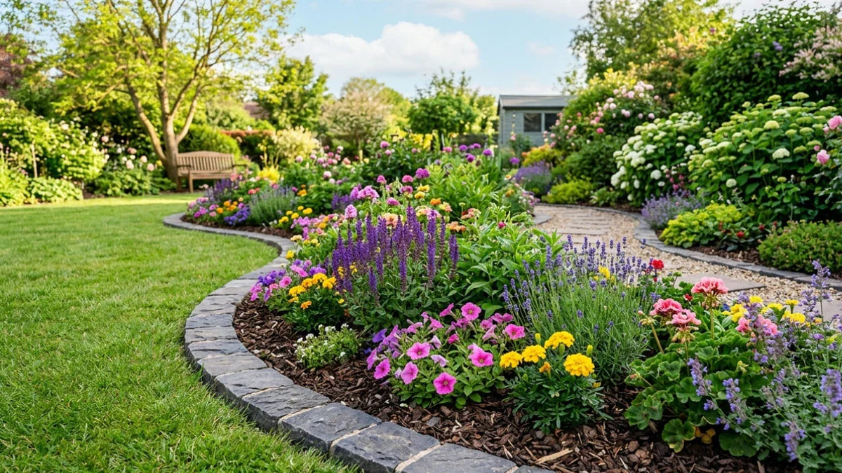 Hur man bygger rabattkanter och gräsmattekanter