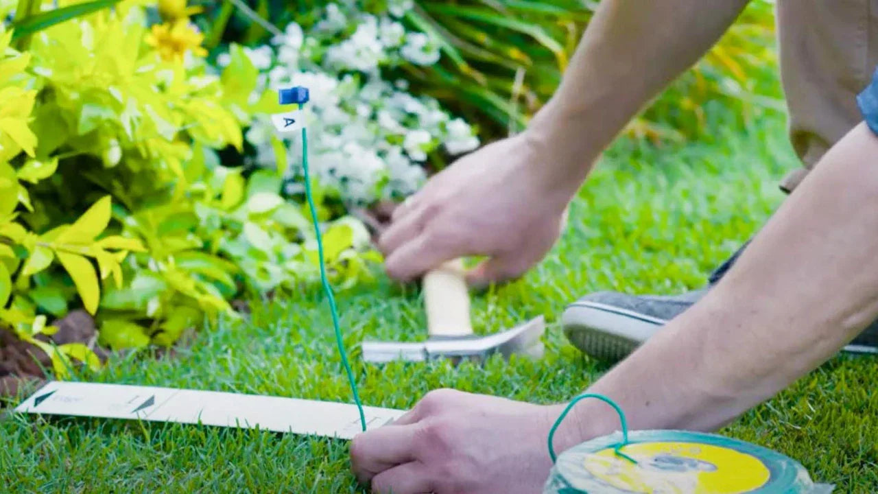 Hur lägga begränsningskabel robotgräsklippare: Steg-för-Steg