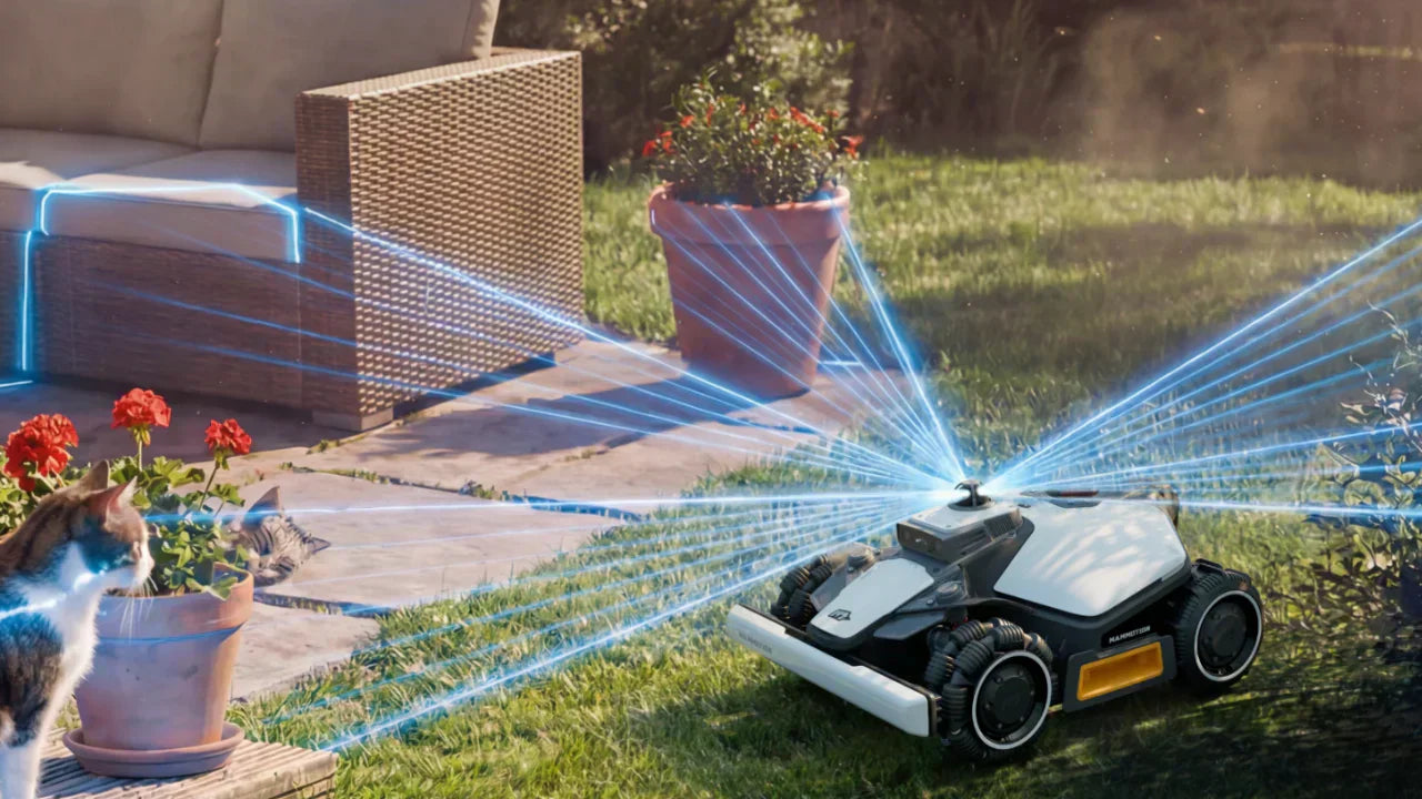 Översikt över Mammotion LUBA mini 2 AWD 1500