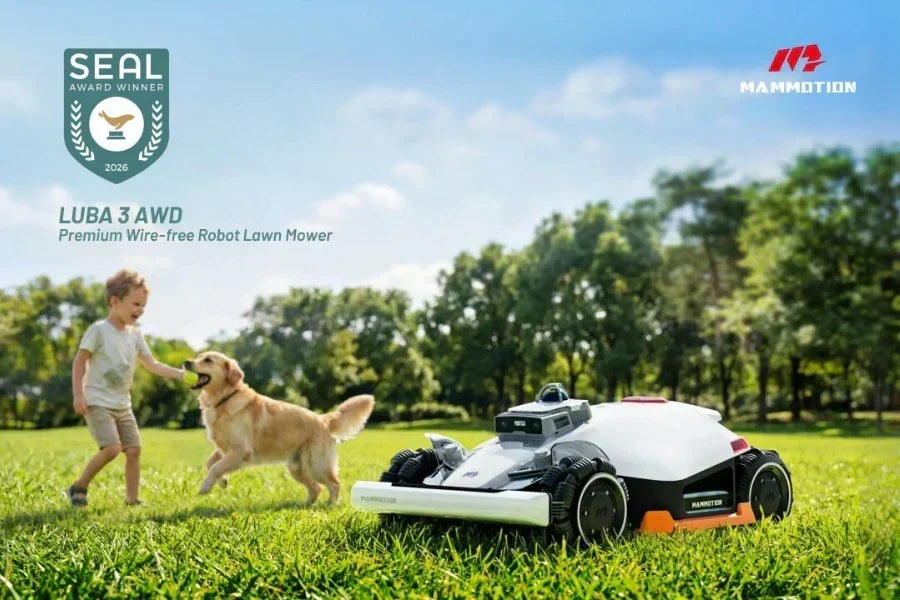 Mammotion LUBA 3 AWD: Vinnare av SEAL Sustainable Product Award 2026