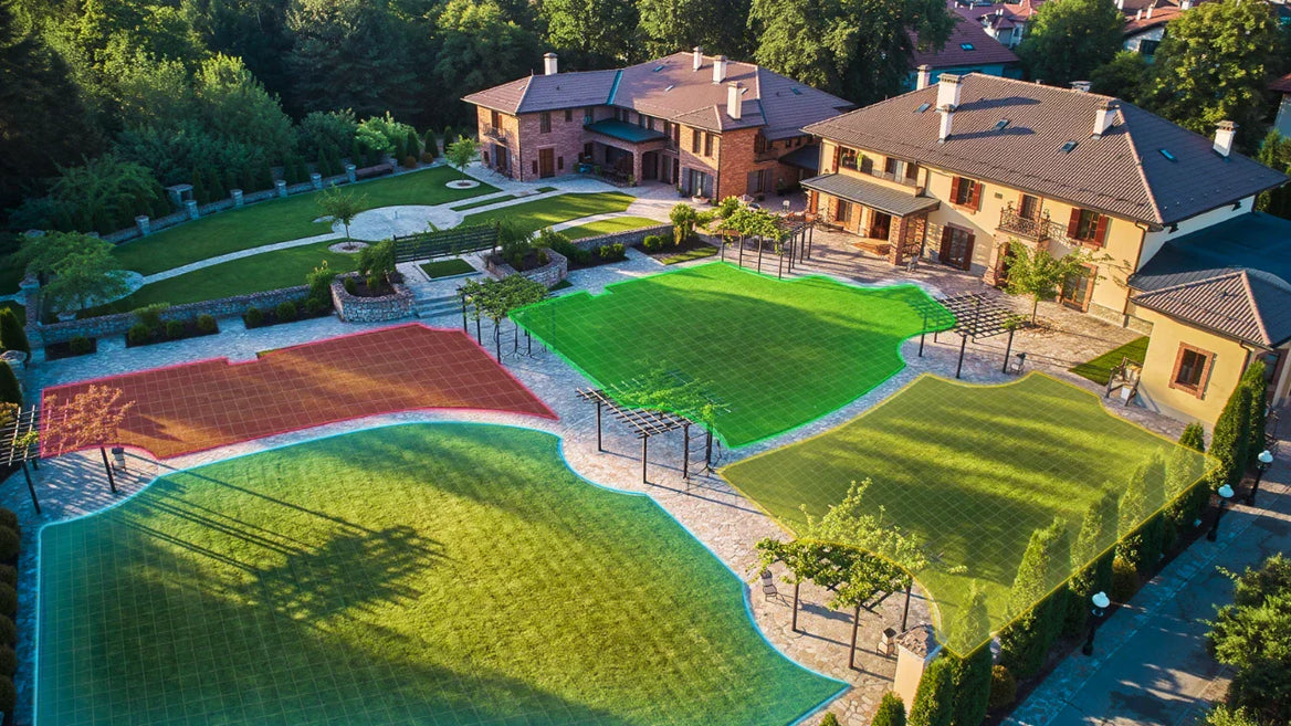 robotgräsklippare utan slinga 1000 kvm