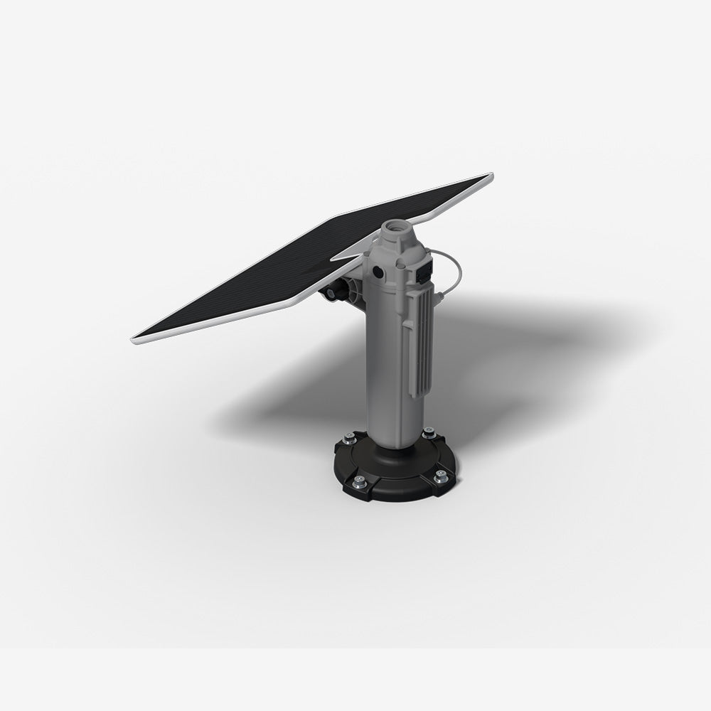 Solpanel för RTK-referensstation