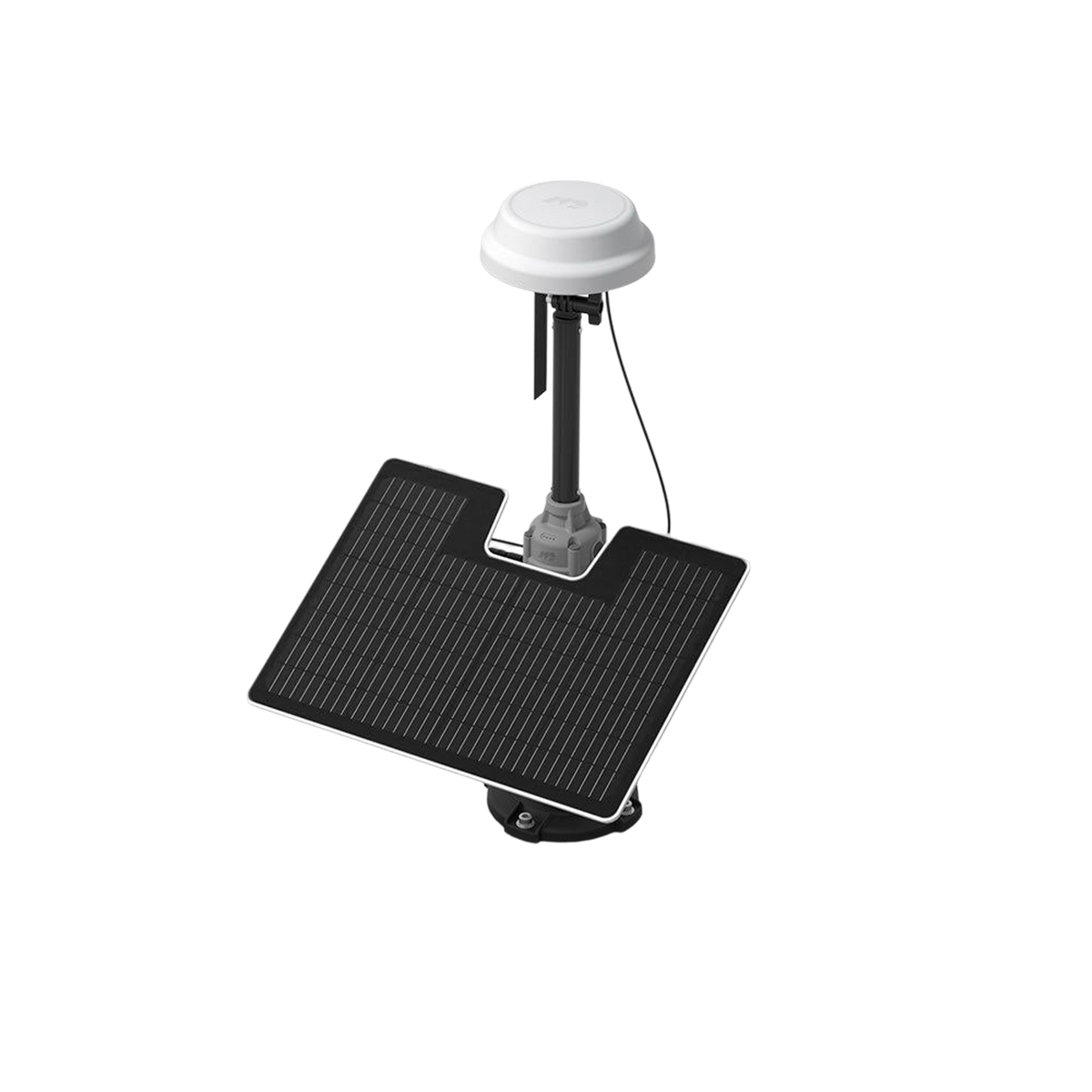 Solpanel för RTK-referensstation