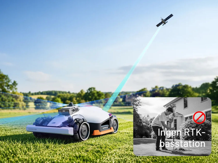 Ingen RTK-basstation – ännu rakare klipplinjer